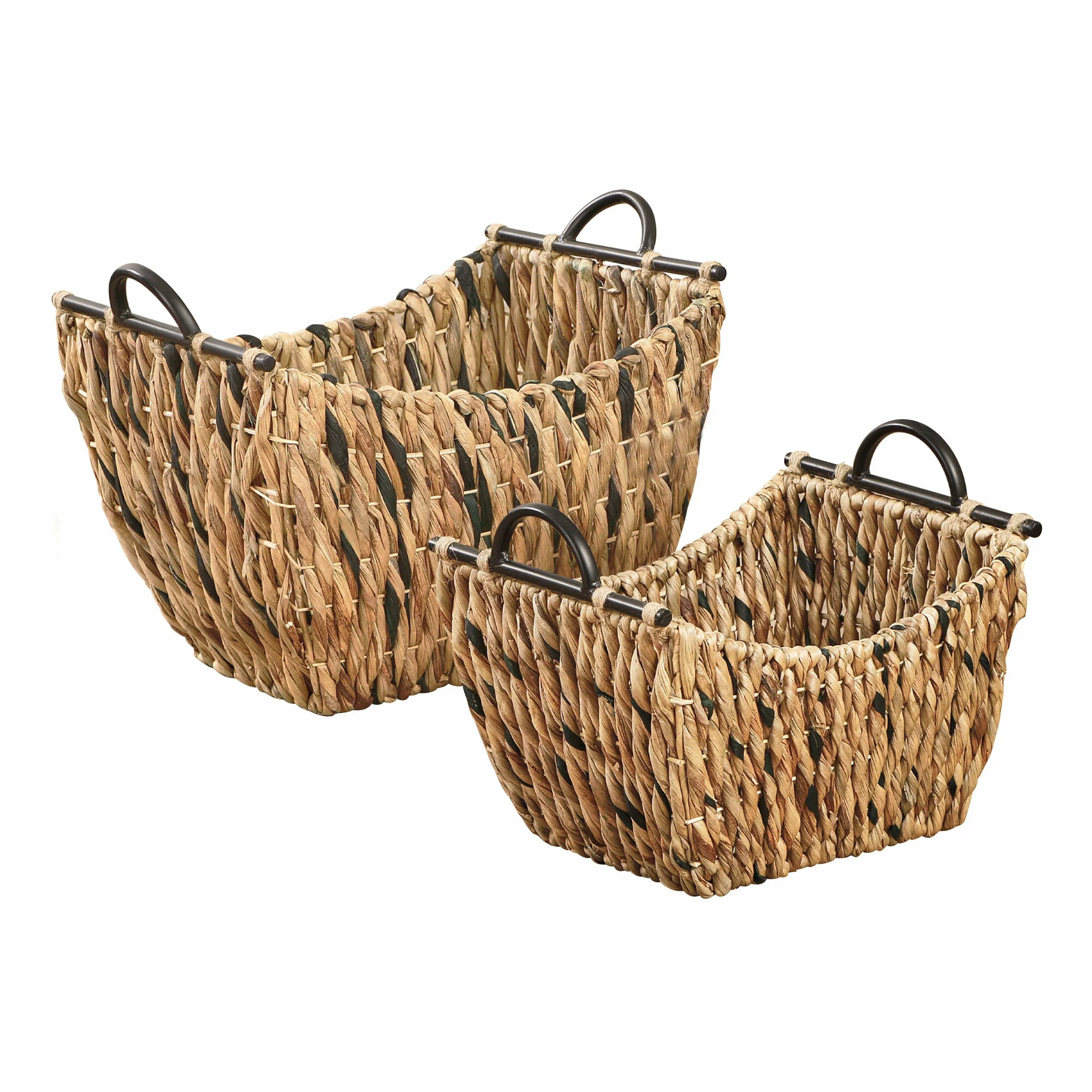 2 Piece Desislava Basket Set