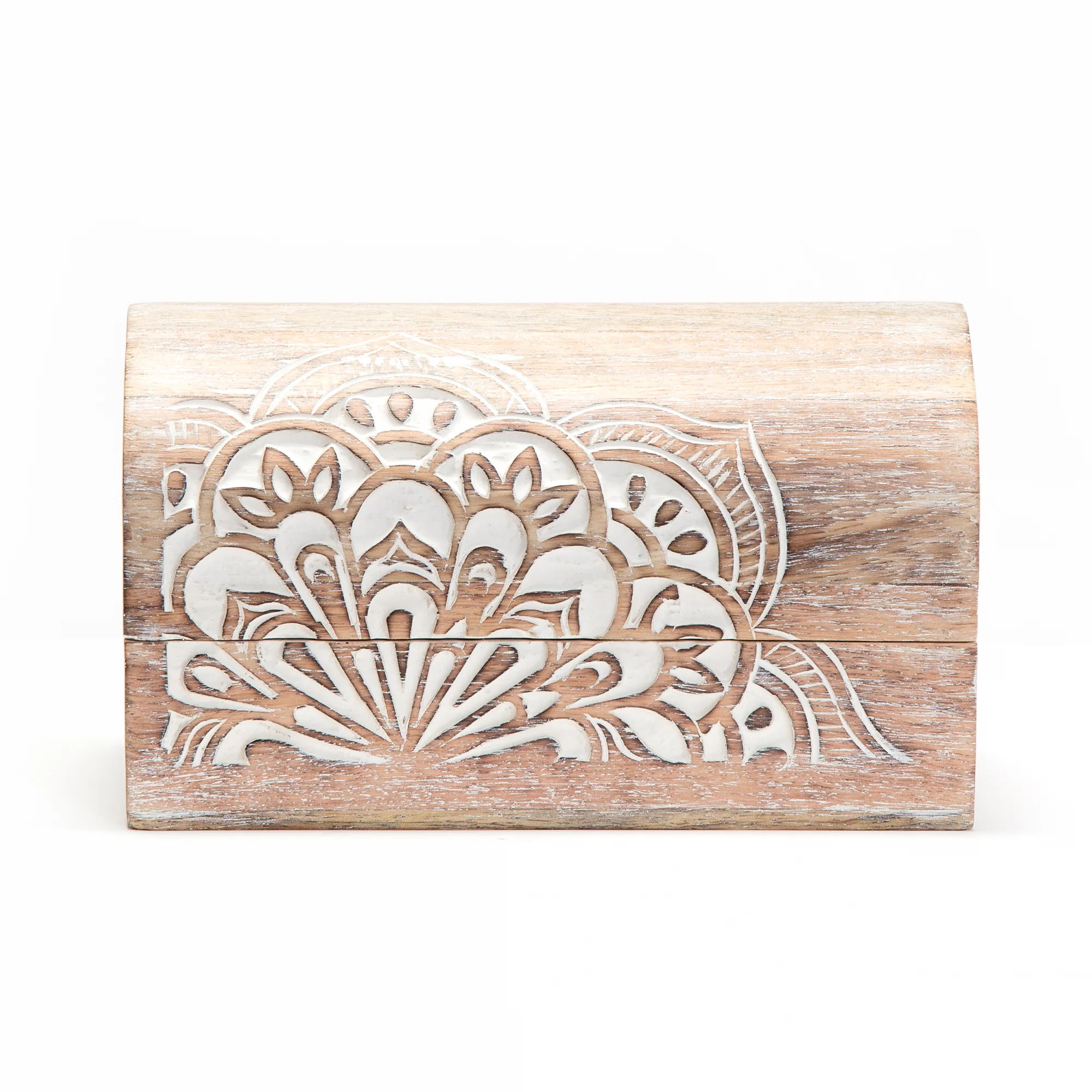 Carved Mandala Artisan Box